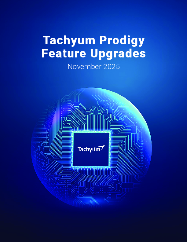 Tachyum Prodigy Feature Upgrade