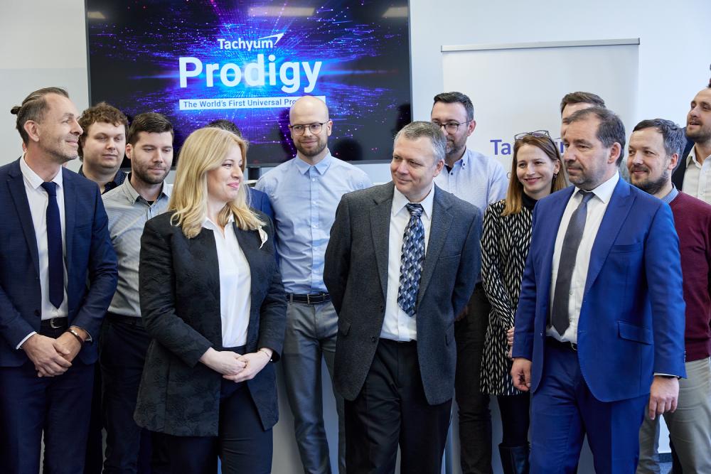 Tachyum Hosts Slovak President to Showcase Prodigy Innovation