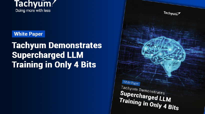 Tachyum Supports Next Stage of AI Revolution Behind FP4 Data Type